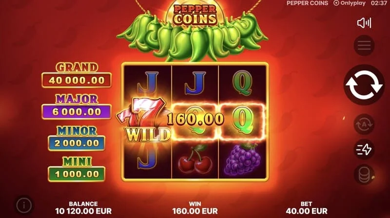 Pepper Coins – Wild og en vindende kombination
